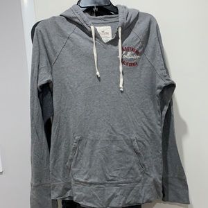 Hollister grey hoodie shirt